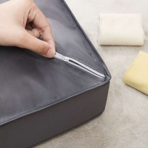 Ruhhy 19914 Skládací organizér na spodní prádlo 4 ks šedý