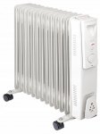 ISO 21299 Olejový ohrievač 3000W Comfort - 13 rebier biely