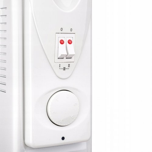 ISO 21299 Olejový ohrievač 3000W Comfort - 13 rebier biely