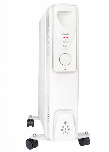 ISO 21299 Olejový ohrievač 3000W Comfort - 13 rebier biely