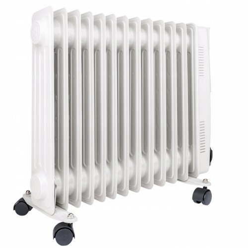 ISO 21299 Olejový ohrievač 3000W Comfort - 13 rebier biely