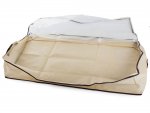 Verk 01340 Úložný vak na oblečení 80 x 45 x 15 cm béžový