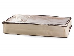 Verk 01340 Úložný vak na oblečení 80 x 45 x 15 cm béžový
