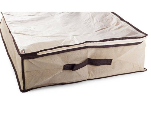 Verk 01340 Úložný vak na oblečení 80 x 45 x 15 cm béžový