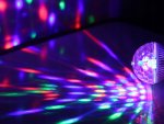 Verk 24272 LED Disko žiarovka E27 3W RGB