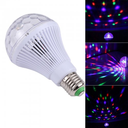Verk 24272 LED Disko žiarovka E27 3W RGB