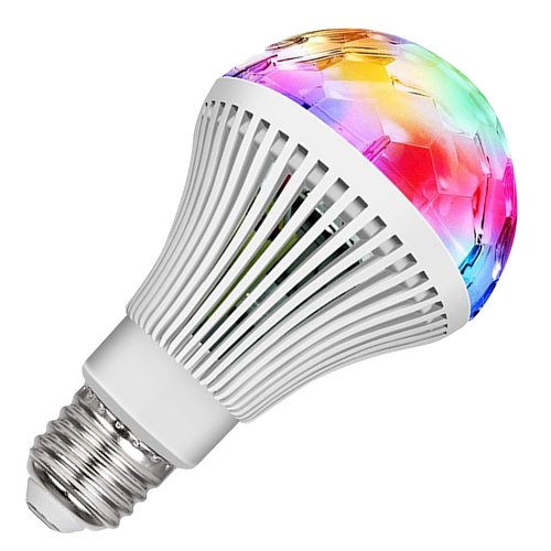 Verk 24272 LED Disko žiarovka E27 3W RGB