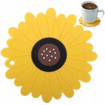Verk 24239 Silikónová podložka pod hrnček slnečnice oranžová