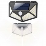 Verk 24240 Solární venkovní 100 LED SMD osvětlení s pohybovým senzorem