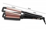 Verk 24274 Keramická trojkulma 220-240 W černá