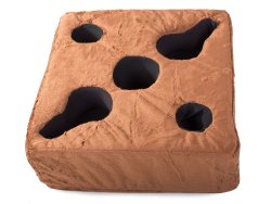 Verk 24295 Vankúš s držiakmi na poháre hnedý