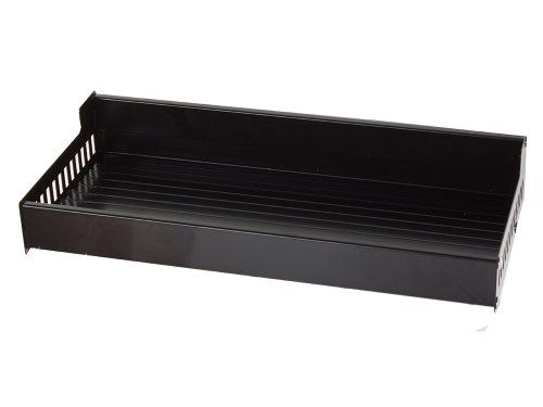 Verk 24256 Nástěnná kuchyňská police černá