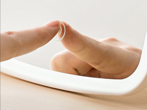 Verk 24096 Kosmetické LED zrcátko bílé