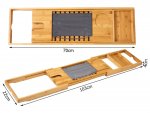 Verk 01702 Bambusový podnos na vaňu 70 - 103 cm