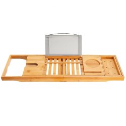 Verk 01702 Bambusový podnos na vanu 70 - 103 cm