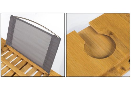 Verk 01702 Bambusový podnos na vaňu 70 - 103 cm