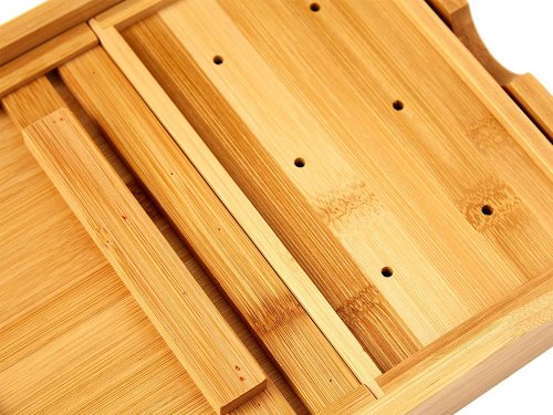 Verk 01702 Bambusový podnos na vaňu 70 - 103 cm