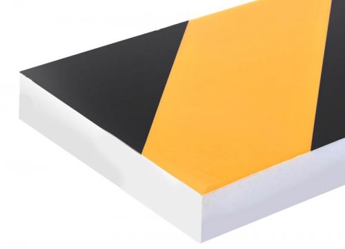 Verk 10061 Ochrana dveří vozidla na zeď garáže 50 x 10 x 1,5 cm