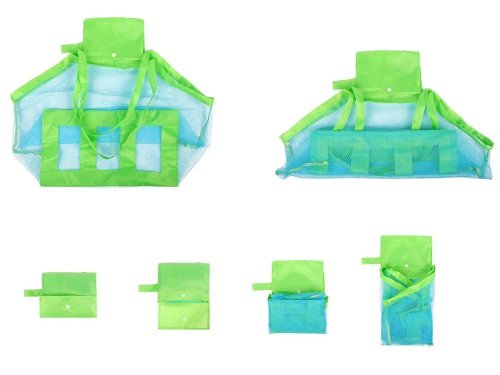 Verk 14178 Plážová taška síťovaná XXL zelená