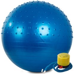 Verk 14284 Gymnastická lopta s pumpičkou 75 cm modrá
