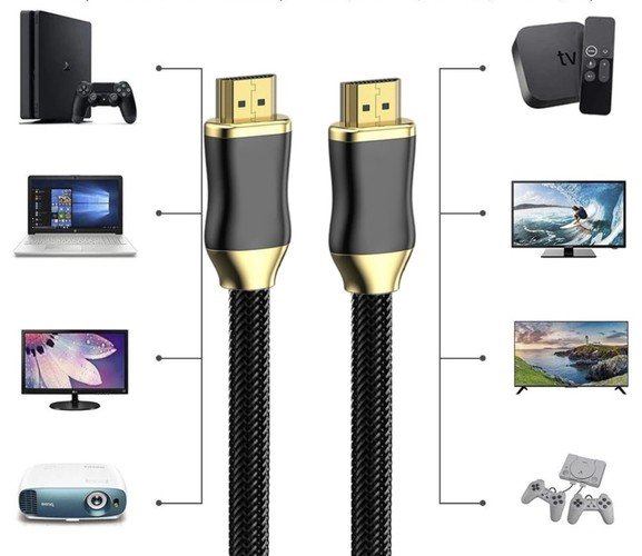 Izoxis 19922 Kabel HDMI 2.1 3m 8K 60Hz 4K 120Hz 