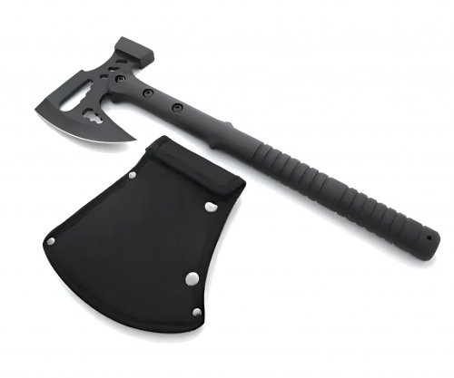 Pronett XJ4477 Taktická sekera Tomahawk 42 cm čierna