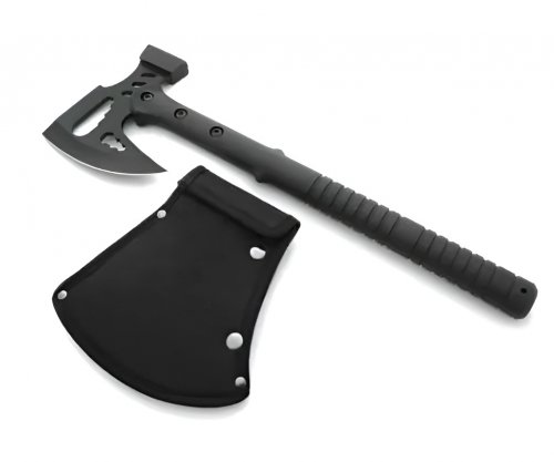 Pronett XJ4477 Taktická sekera Tomahawk 42 cm čierna