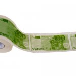 Malatec 20880 Toaletní papír 100 EURO XL
