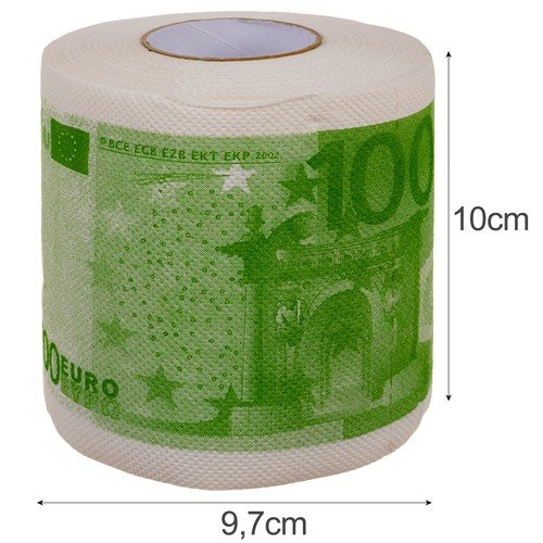 Malatec 20880 Toaletní papír 100 EURO XL