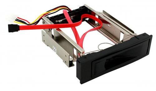 APT AK184F Puzdro pre SATA II HDD 3.5, čierne
