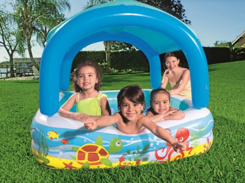 BESTWAY 52192 Bazén so strieškou 147x147x122 cm