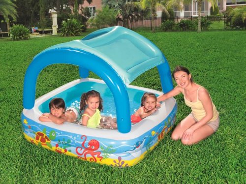 BESTWAY 52192 Bazén so strieškou 147x147x122 cm