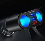 APT PLS41 Rozbočovač pro autozapalovač 2x USB 12-24V 