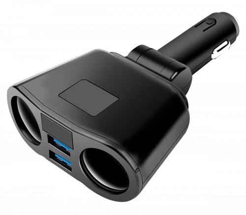 APT PLS41 Rozbočovač pro autozapalovač 2x USB 12-24V 