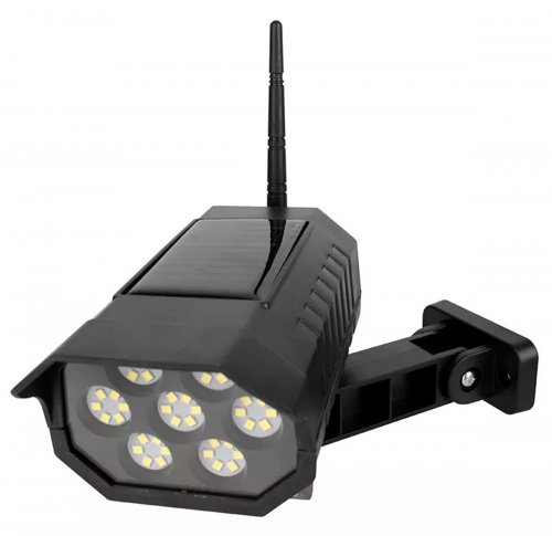 APT AK333 Atrapa kamery LED solárne, senzor pohybu, súmraku, diaľkové ovládanie