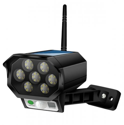 APT AK333 Atrapa kamery LED solárne, senzor pohybu, súmraku, diaľkové ovládanie