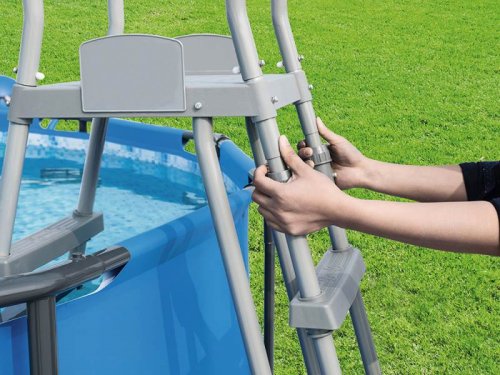BESTWAY 58332 Bezpečnostní schůdky k bazénu 1,32 m