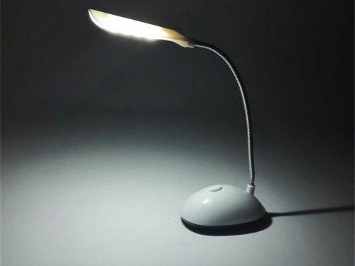 Verk 01727 Stolná LED lampička 3x AAA biela