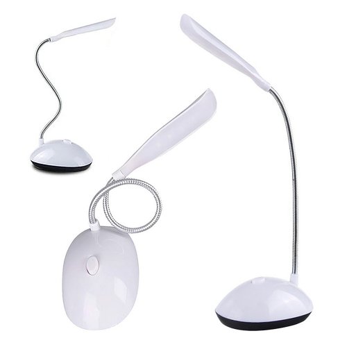 Verk 01727 Stolná LED lampička 3x AAA biela