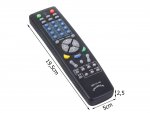 Verk 13141 Univerzálny diaľkový ovládač pre TV, DVD, AUDIO, SAT