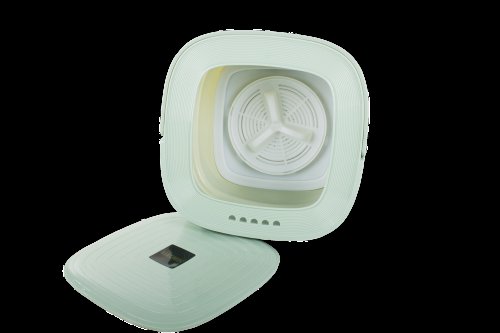 Verk 24268 Přenosná mini skládací pračka zelená