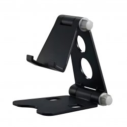 Pronett XJ4483 Stolní držák na mobil, tablet skládací černá Pronett XJ4483 Stolní držák na mobil, tablet skládací černá