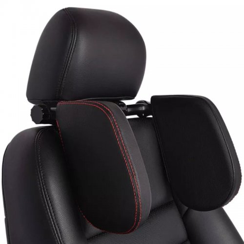 Pronett XJ4260 Ergonomická opierka hlavy a krku do auta čierna