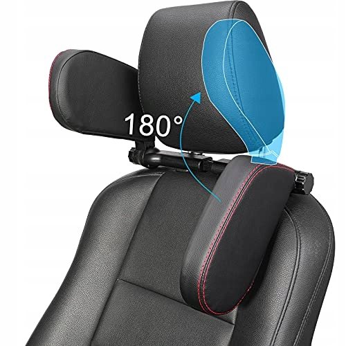 Pronett XJ4260 Ergonomická opierka hlavy a krku do auta čierna