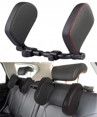 Pronett XJ4260 Ergonomická opierka hlavy a krku do auta čierna