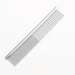 Pronett XJ4611 Oceľový hrebeň na česanie srsti psa mačky 16,5 x 3 cm