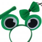 KIK Kostým žaba zelená
