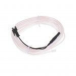 KIK KX4956 LED ambientné osvetlenie pre auto/auto USB/12V páska 3m biela