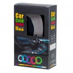 KIK KX4956 LED ambientné osvetlenie pre auto/auto USB/12V páska 3m biela