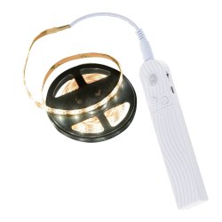 KIK KX4942 LED pásek se senzorem pohybu 2 m, teplá bílá